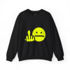 Middle Finger Emoji Crewneck Sweatshirt